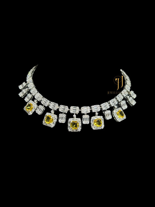 JEEMA CZ DIAMOND NECKLACE