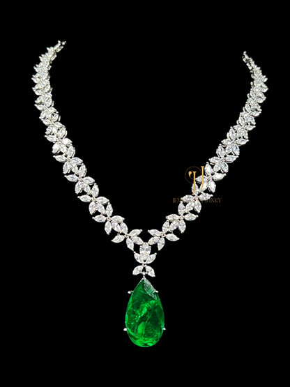 AAHANA CZ DIAMOND NECKLACE N-1205