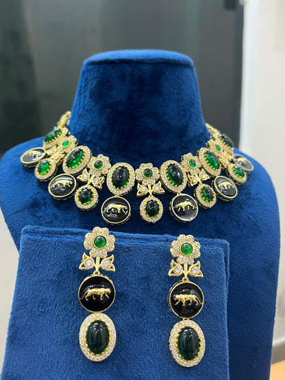 INIKA KUNDAN NECKLACE N-1392