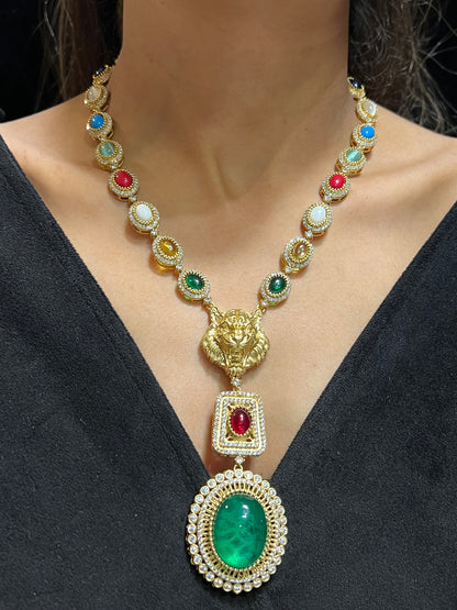 RAJYA SABYASACHI KUNDAN NECKLACE