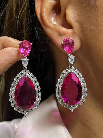 Arshia Diamond Drop Earrings