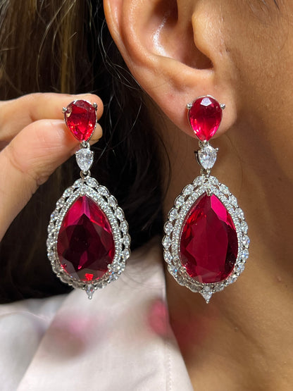 Arshia Diamond Drop Earrings