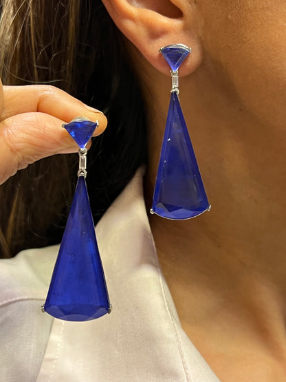 TRIO UNCUT DIAMOND EARRING