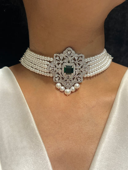 ANYA DIAMOND CHOKER