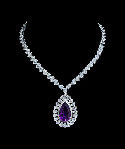 SABA CZ DIAMOND NECKLACE