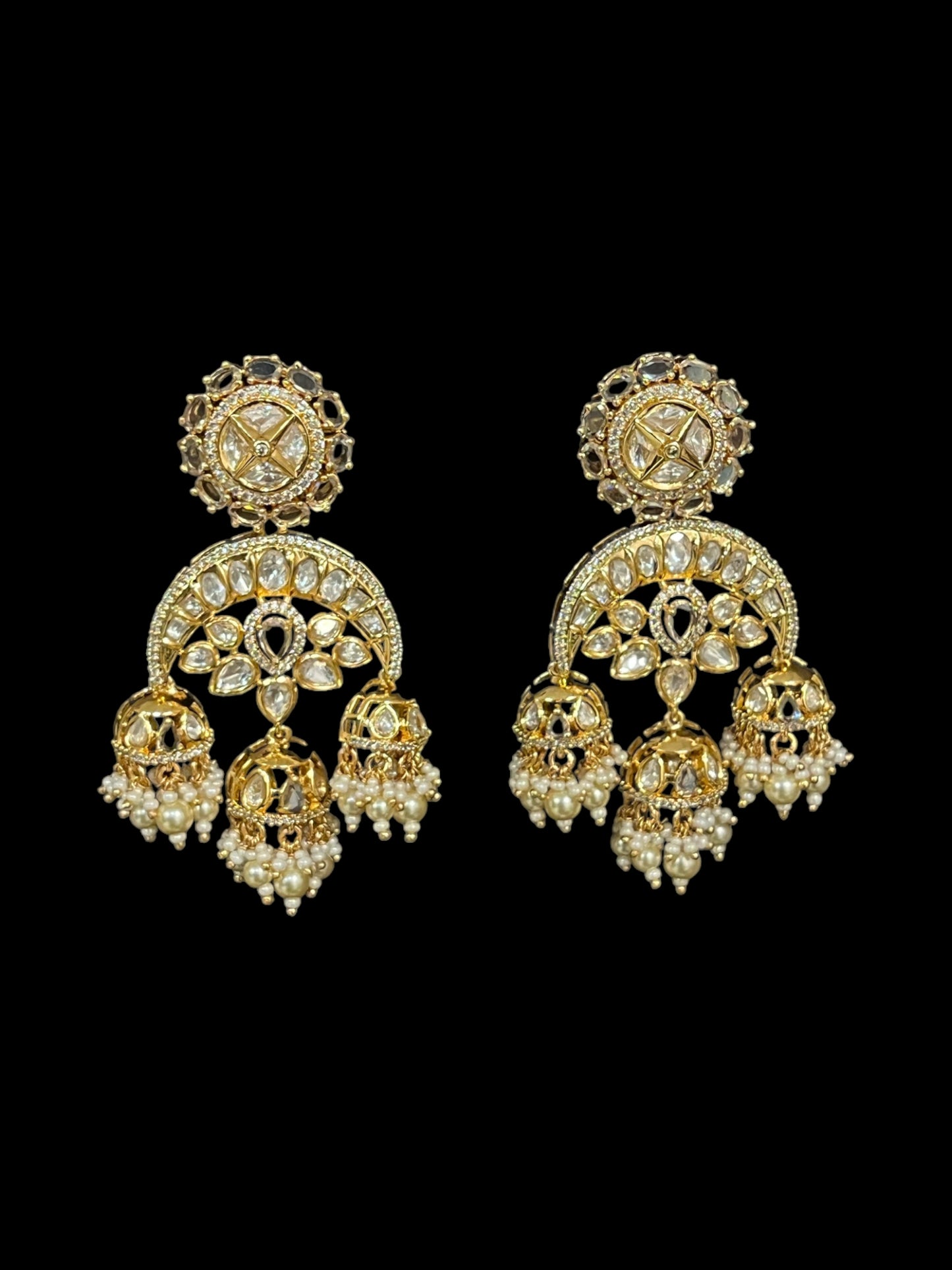 OESHI KUNDAN EARRING