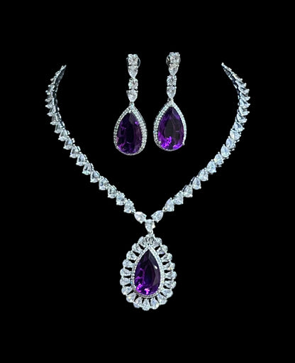 SABA CZ DIAMOND NECKLACE