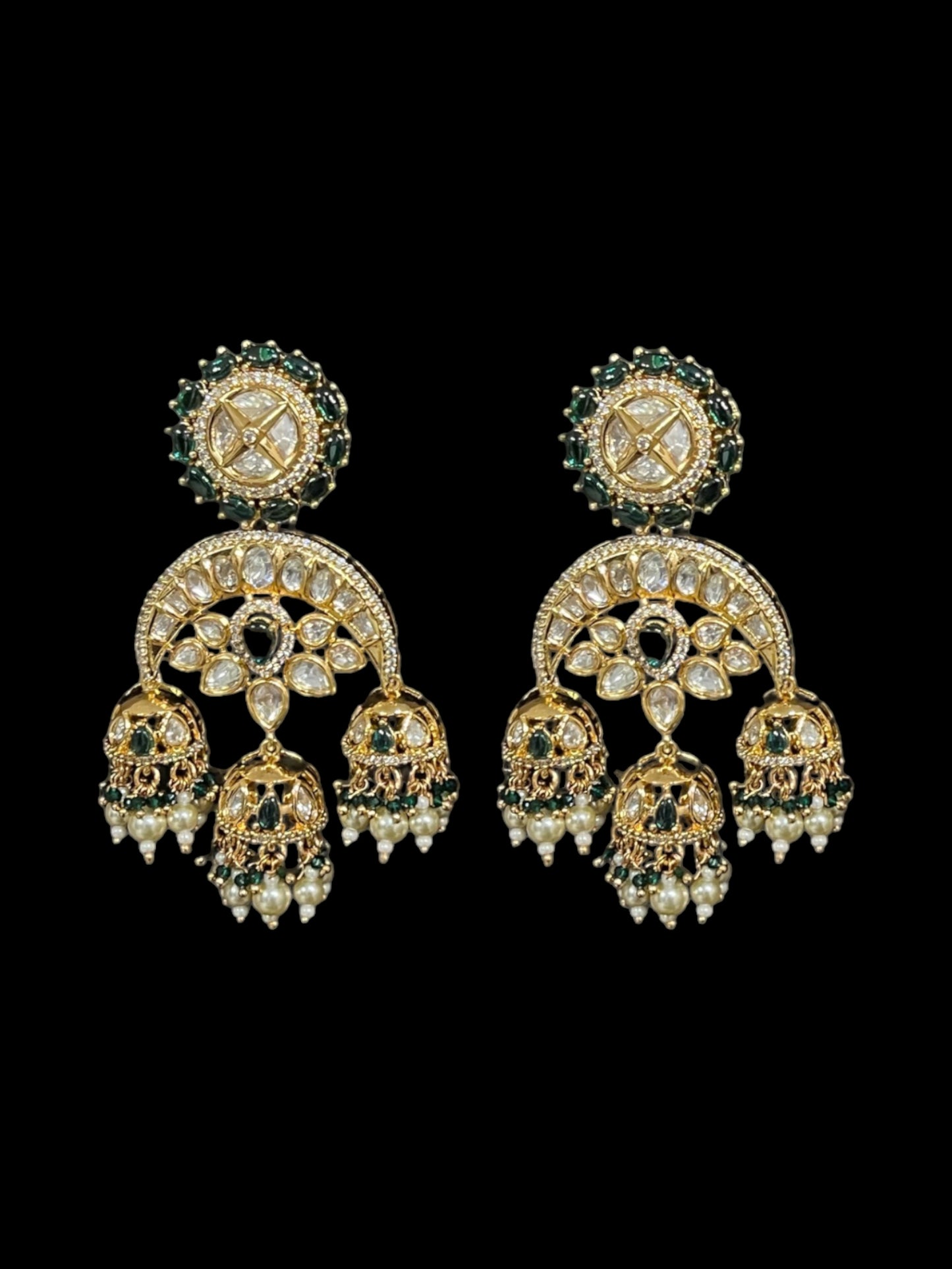 OESHI KUNDAN EARRING