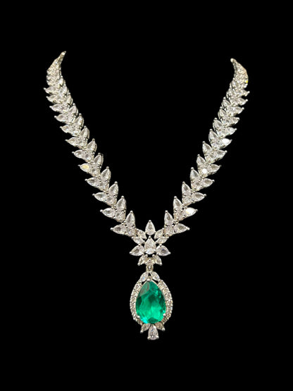 TRISHA CZ DIAMOND NECKLACE