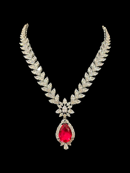 TRISHA CZ DIAMOND NECKLACE