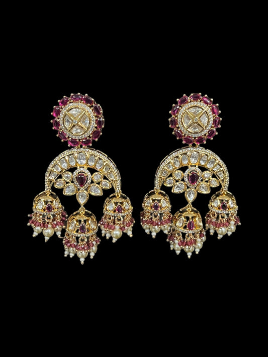 OESHI KUNDAN EARRING