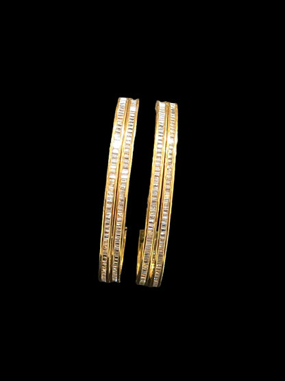 TAMIA BAGUETTE DIAMOND BANGLE