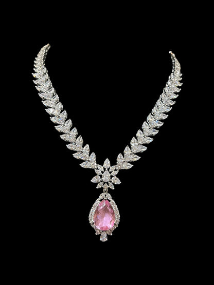 TRISHA CZ DIAMOND NECKLACE