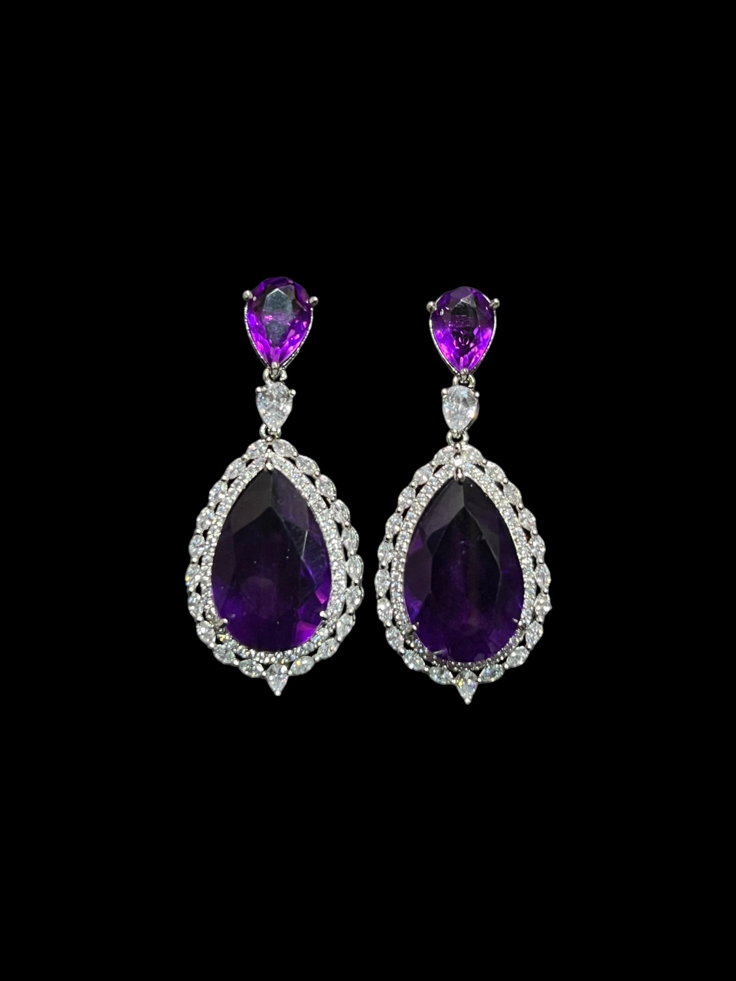 Arshia Diamond Drop Earrings