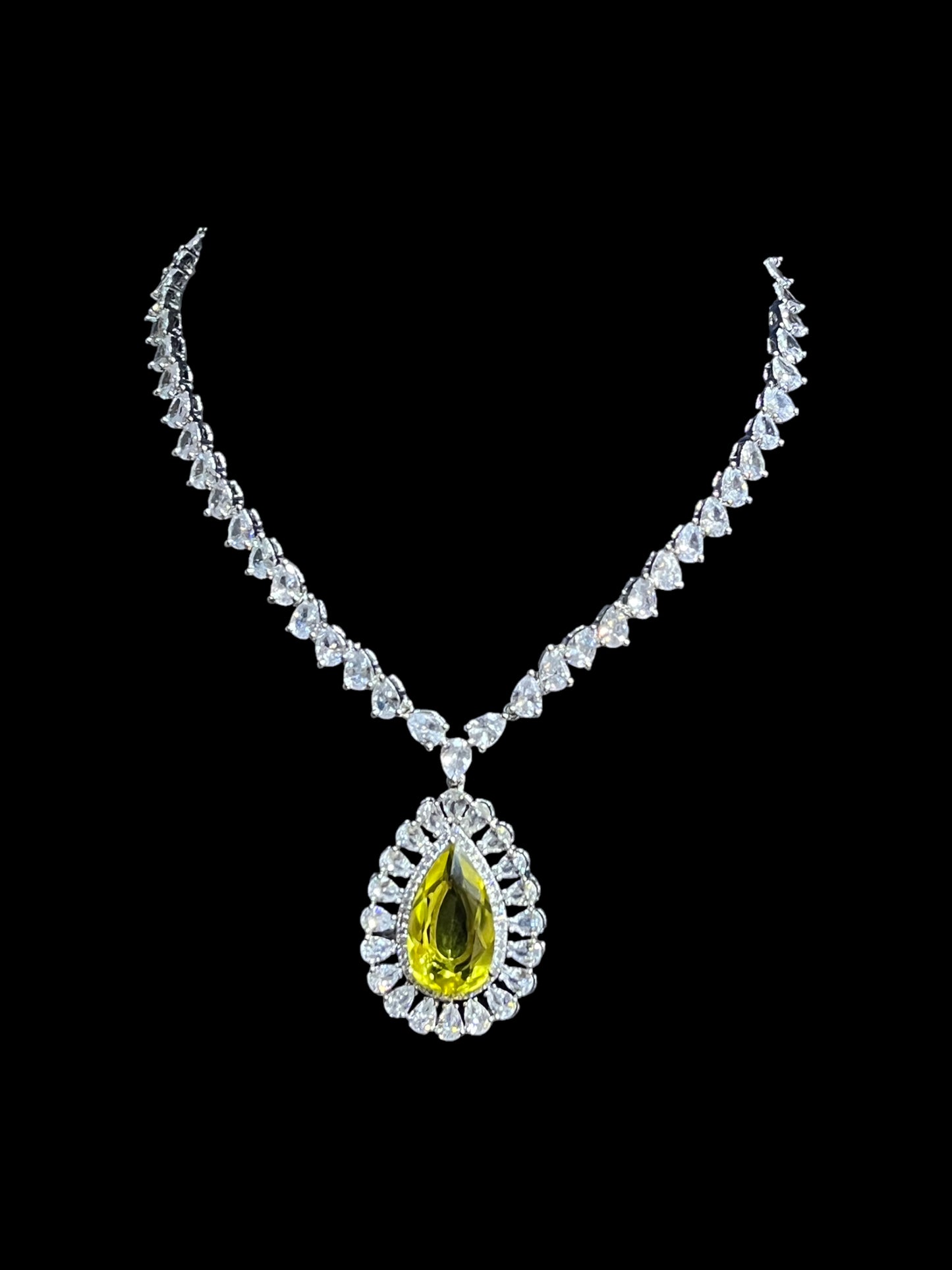 SABA CZ DIAMOND NECKLACE