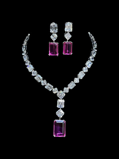 JINA CZ DIAMOND NECKLACE