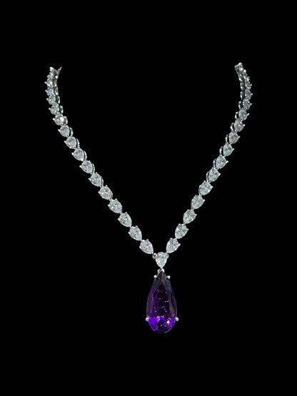 SYLAVIA DIAMOND NECKLACE