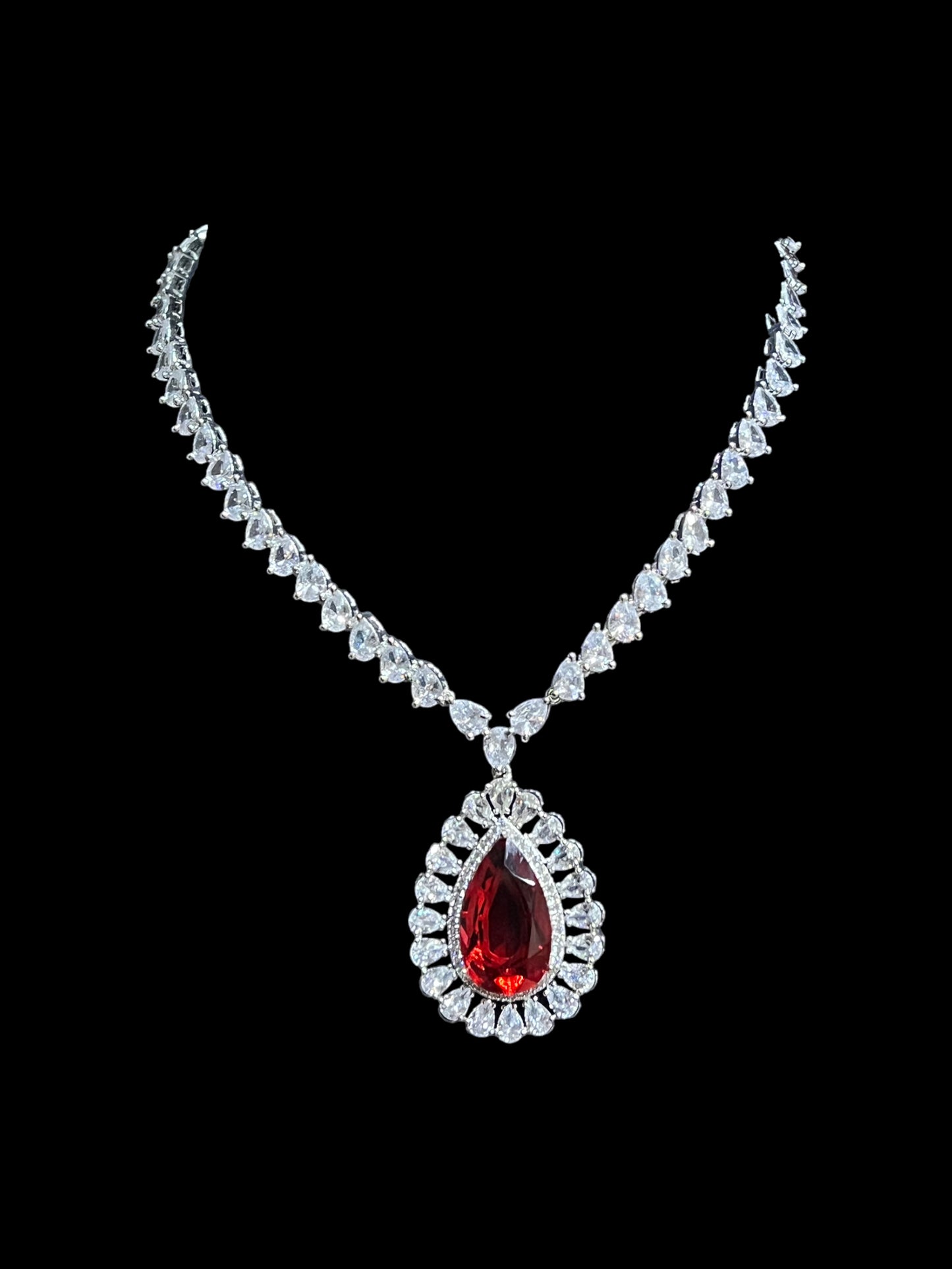 SABA CZ DIAMOND NECKLACE