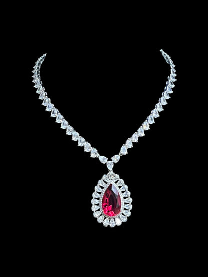 SABA CZ DIAMOND NECKLACE