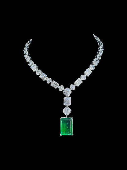 JINA CZ DIAMOND NECKLACE