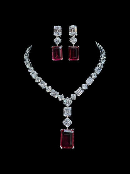 JINA CZ DIAMOND NECKLACE