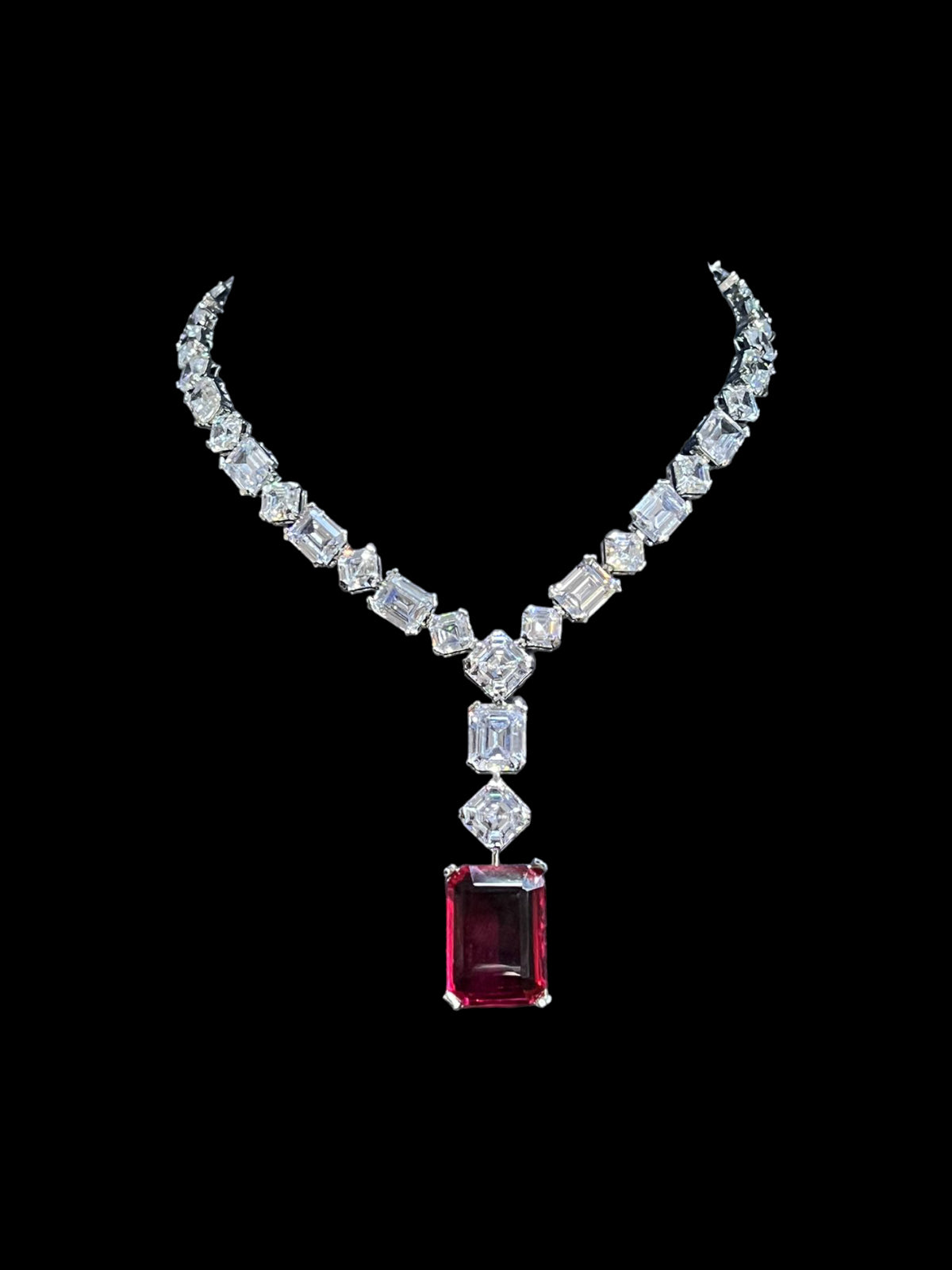 JINA CZ DIAMOND NECKLACE