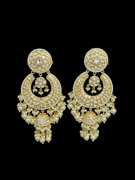 NIMISHA KUNDAN CHANDBALI JUMKI EARRING