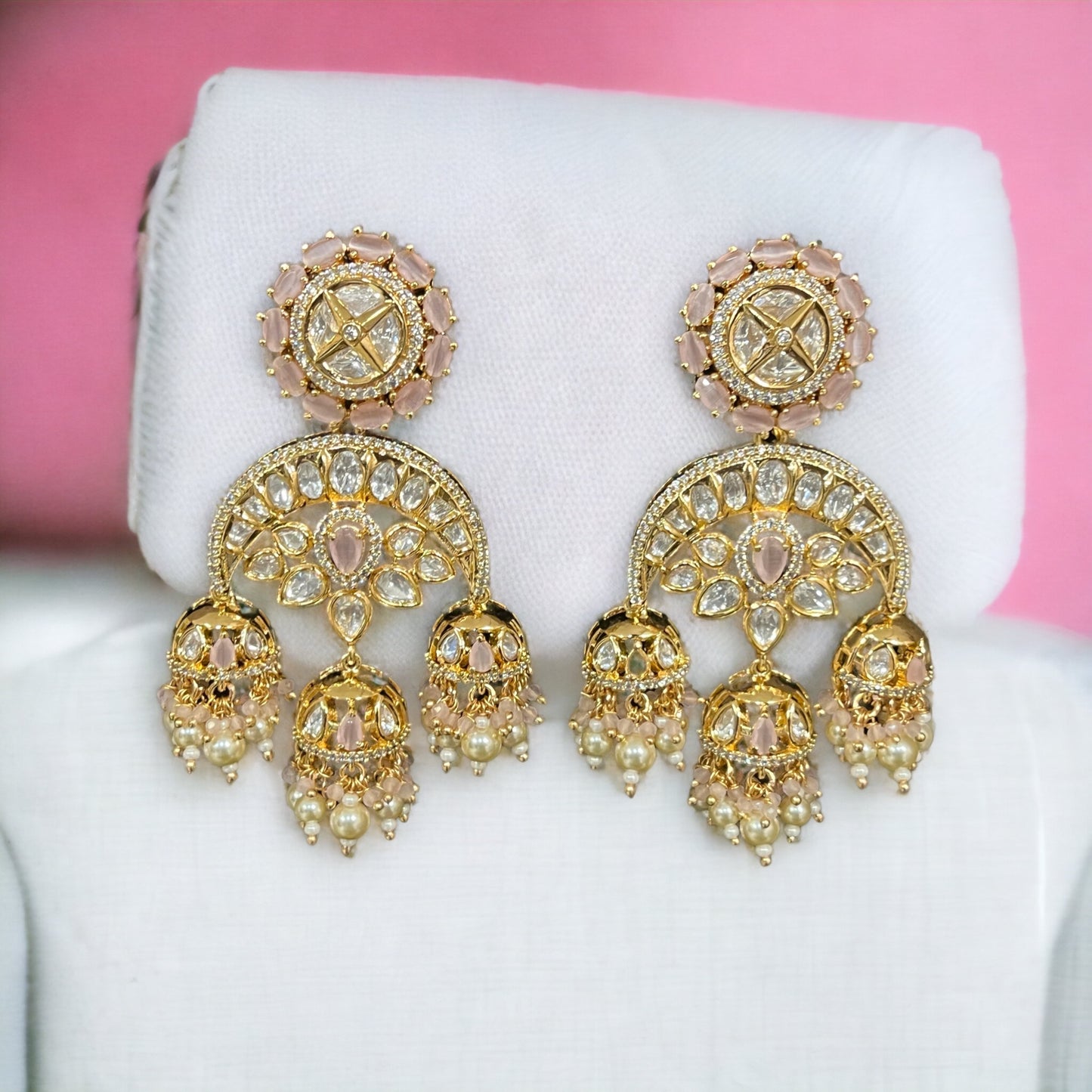 OESHI KUNDAN EARRING