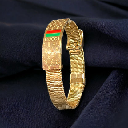 GUCCI STAINLESS STEEL BRACELET