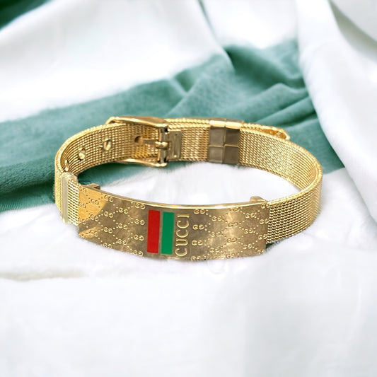 GUCCI STAINLESS STEEL BRACELET