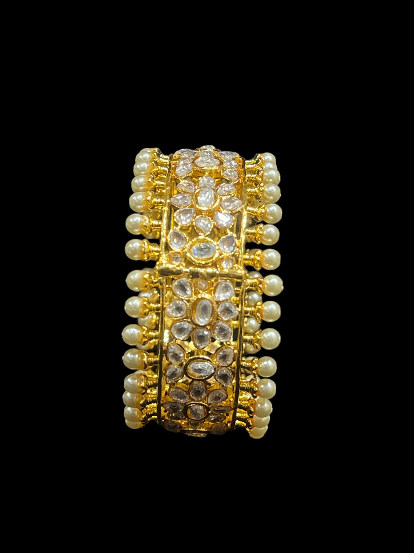 Maya Ruby Kundan Bangle