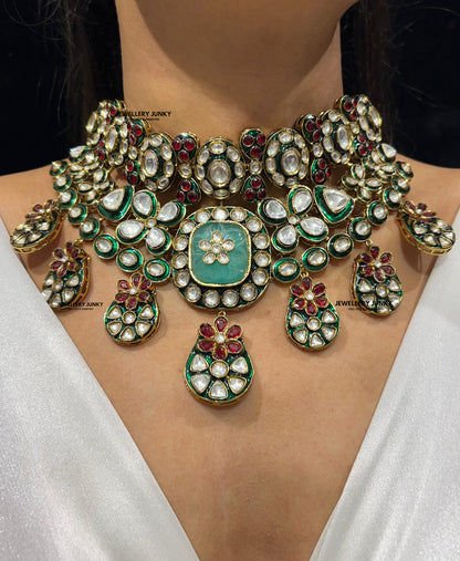 HEMLATA KUNDAN NECKLACE