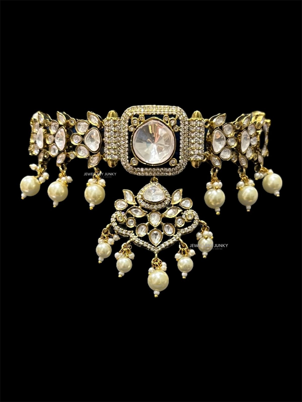 FARHA KUNDAN NECKLACE