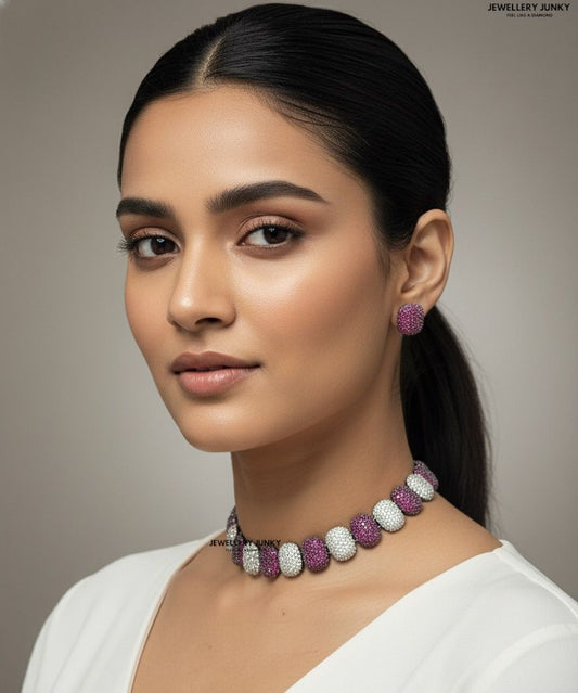 AADHAVI DIAMOND NANO NECKLACE