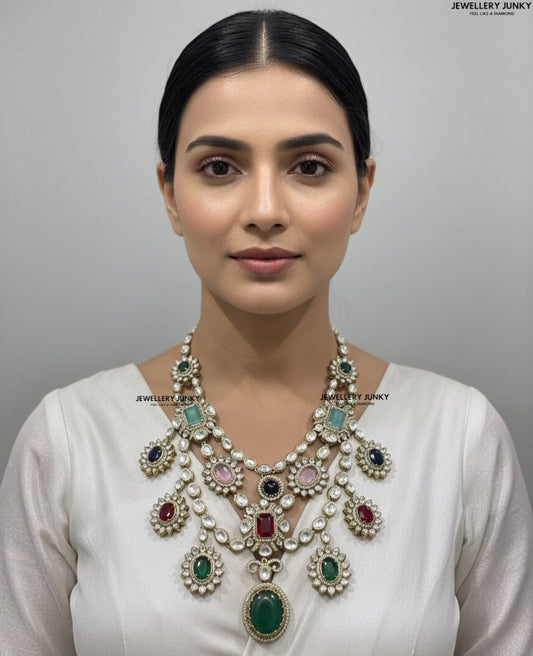 MADIHA KUNDAN NECKLACE