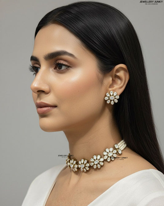 ALEENA KUNDAN NECKLACE