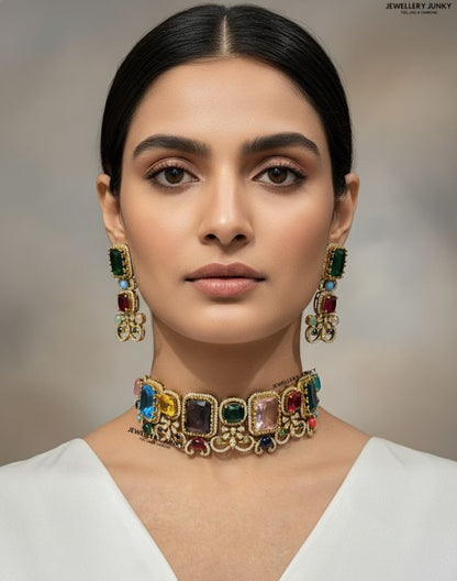 FATTANA KUNDAN NECKLACE