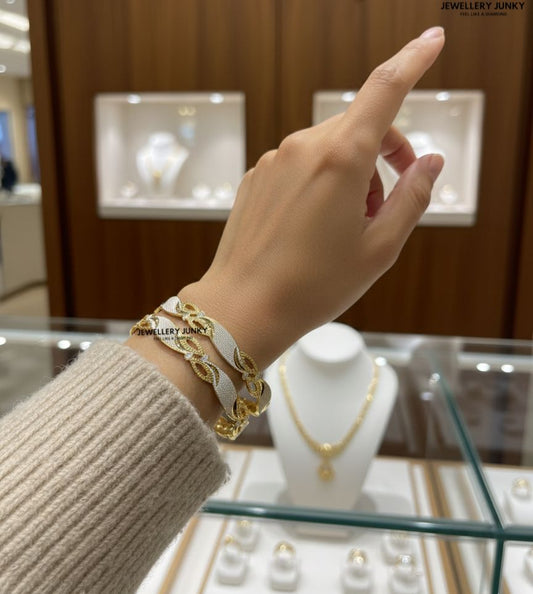 MRINALI GOLD BANGLES