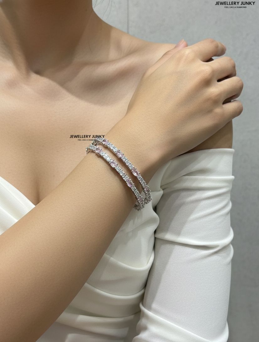 AALIA DIAMOND BANGLES