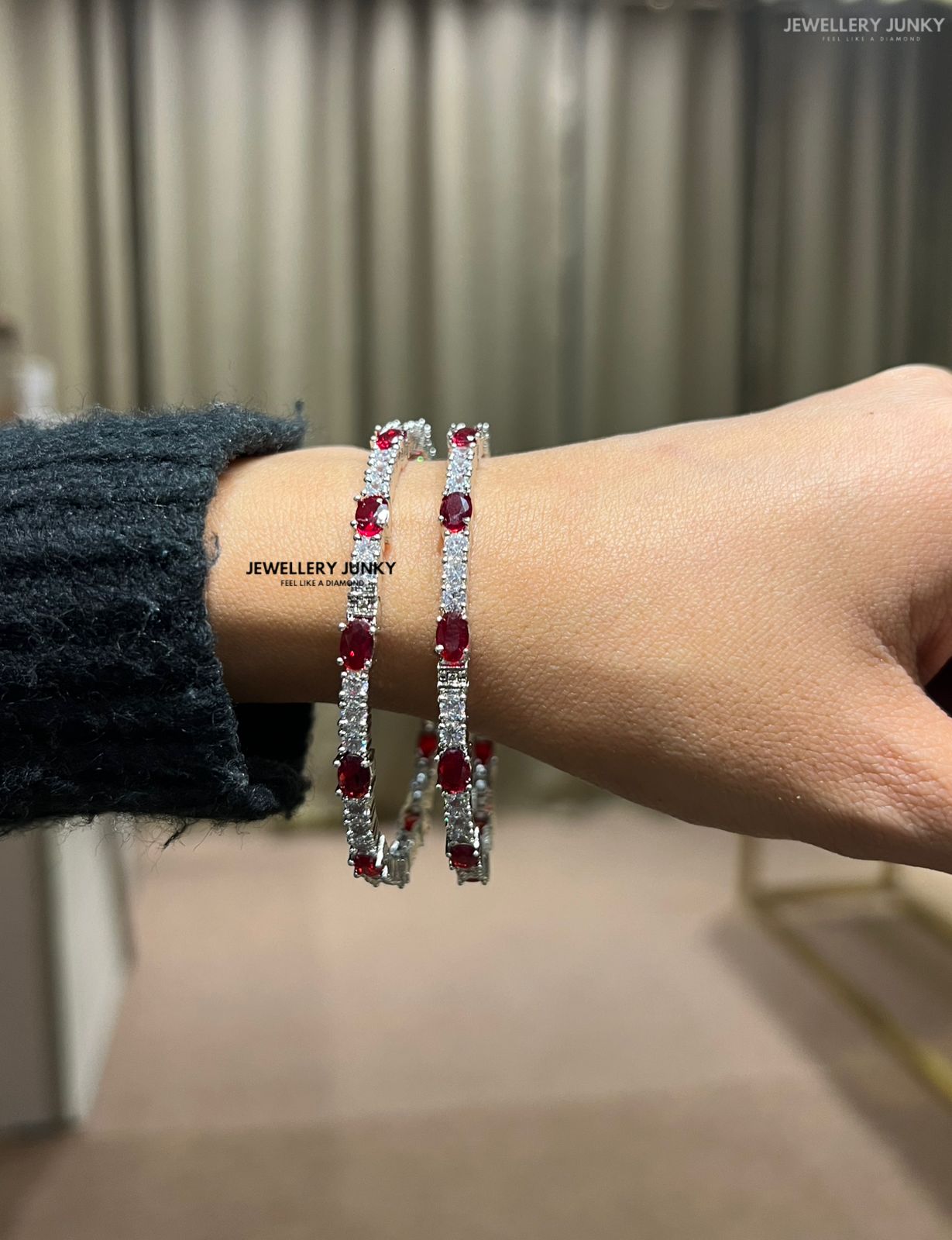 AALIA DIAMOND BANGLES