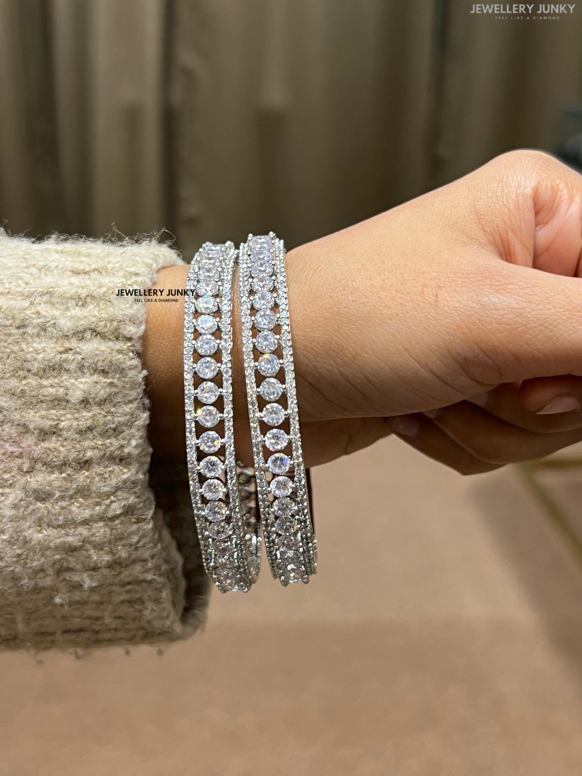 AARIKA DIAMOND BANGLES
