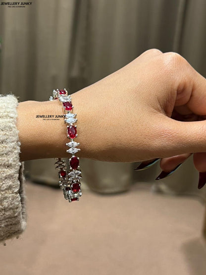 WRITE DIAMOND BANGLES