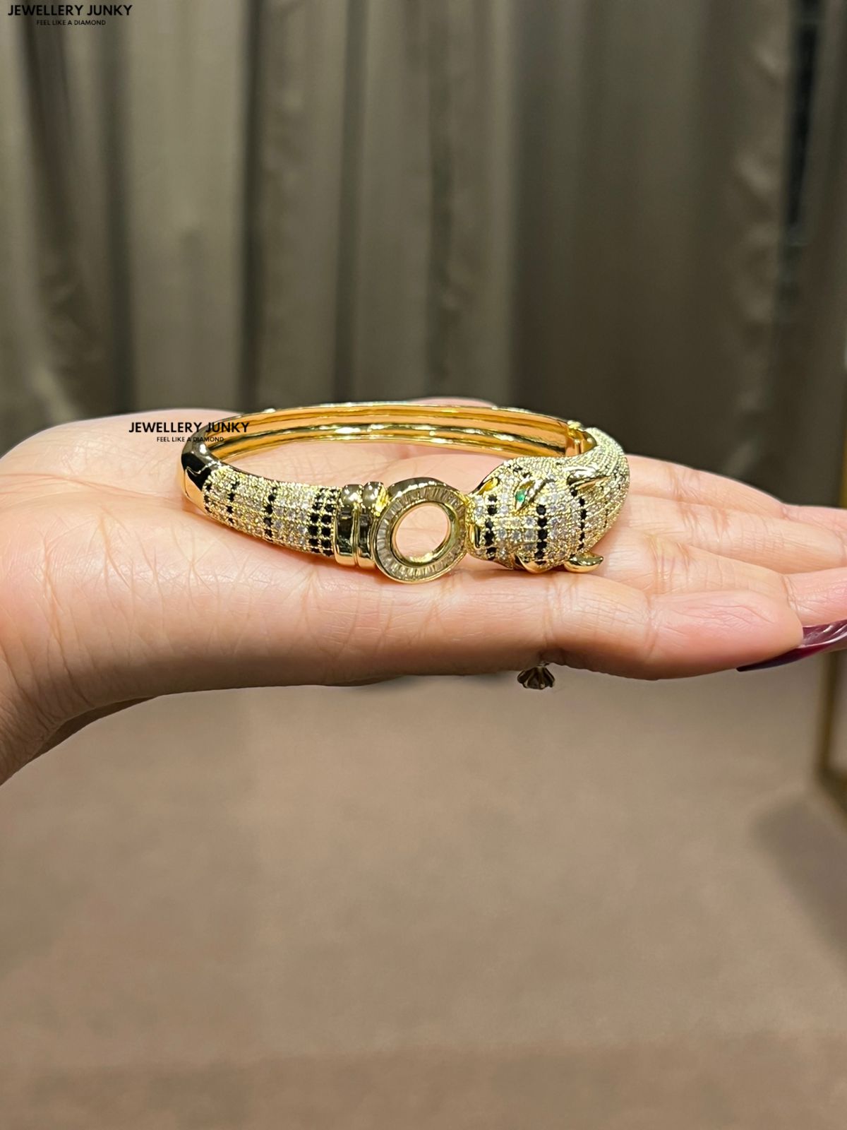 BIANCA DIAMOND LEOPARD BRACELET