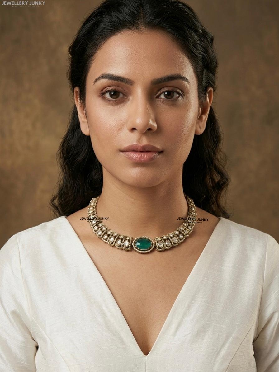 MAINA KUNDAN NECKLACE
