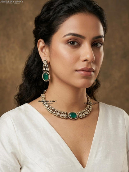 MAINA KUNDAN NECKLACE