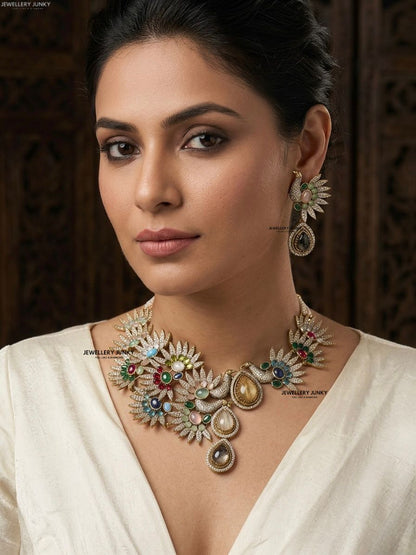 DOYEL KUNDAN NECKLACE