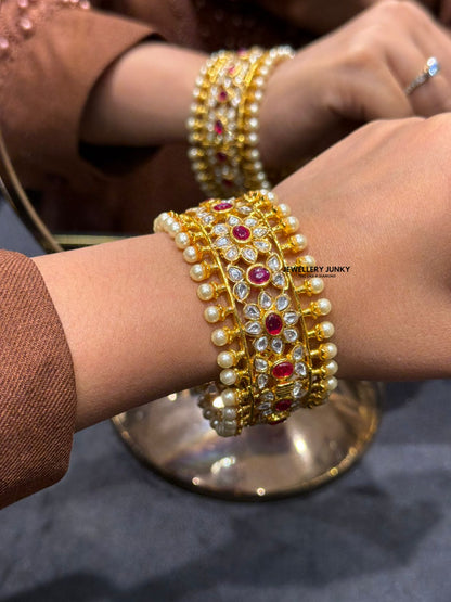 FALGUNI KUNDAN BANGLES