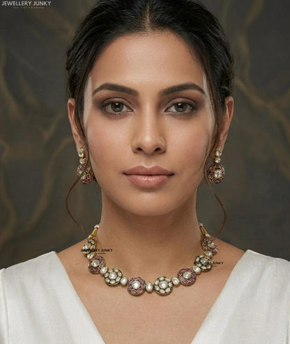 CIYAD KUNDAN NECKLACE