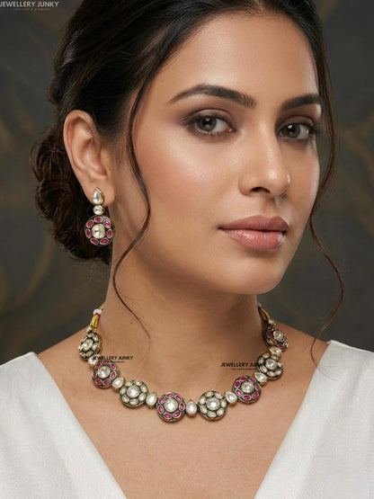 CIYAD KUNDAN NECKLACE