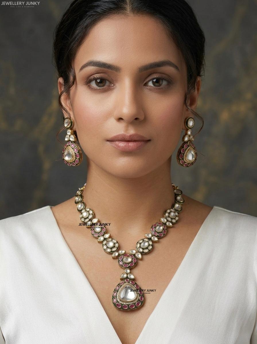AKSHARA KUNDAN NECKLACE